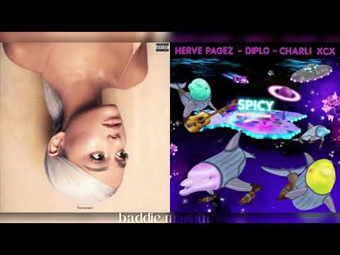 blazed x spicy • (mashup) ariana grande, diplo, charli xcx, herve pagez, pharrell williams ‧₊˚✧