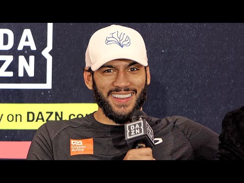 Hamzah Sheeraz • FULL POST FIGHT PRESS CONFERENCE vs. Edgar Berlanga | DAZN Boxing