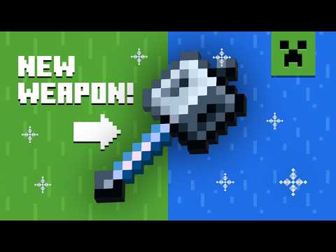 THE MACE: A NEW WEAPON COMING TO MINECRAFT