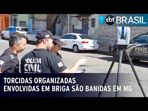 Após morte de torcedor, Polícia de MG fortalece a segurança nos estádios | SBT Brasil (05/03/24)