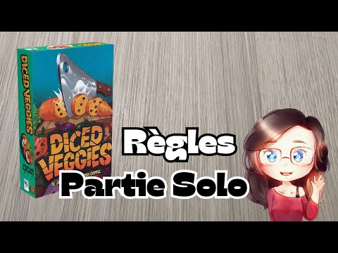 DICED VEGGIES - Du fun dans le hachoir ! Règles du jeu et partie Solo