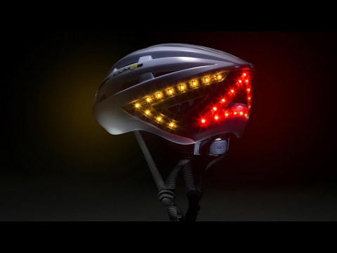 Lumos smart bike helmet incorporates brake lights and indicators