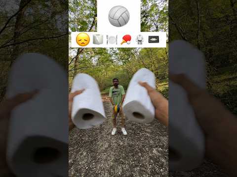 ASMR CATCH Challenge | Volleyball Jungle Skills Test 🏐🔥  #amoofadaa 🌱