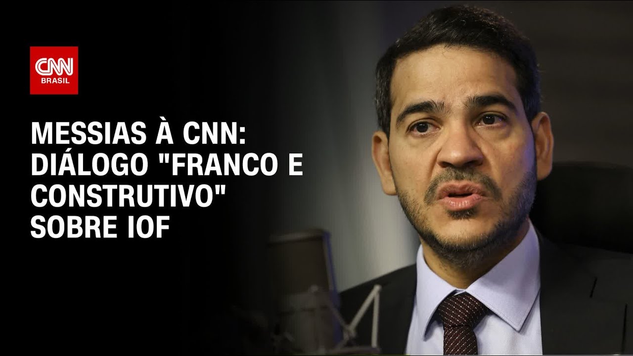 Messias à CNN: Diálogo “franco e construtivo” sobre IOF | BASTIDORES CNN