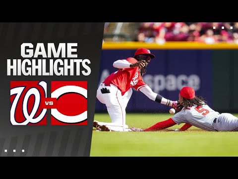 Nationals vs. Reds Game Highlights (3/30/24) | MLB Highlights