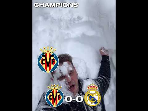 Real Madrid VENCEU Villarreal DE NOVO ⚽🔥