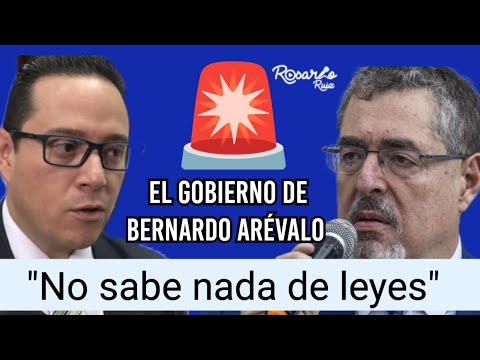 Ángel Pineda expresa su decepción del Gobierno de Bernardo Arévalo por su desconocimiento de leyes
