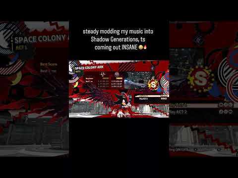 modded my music into #shadowgenerations