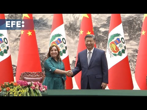 Xi y Boluarte destacan la importancia de China para el desarrollo del Perú