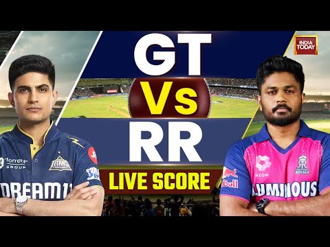 GT vs RR LIVE Score: Gujarat Titans vs Rajasthan Royals Live Cricket Scorecard And Match Updates