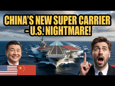 China Unveils Its First Nuclear Supercarrier — U.S. Navy Caught Off Guard!