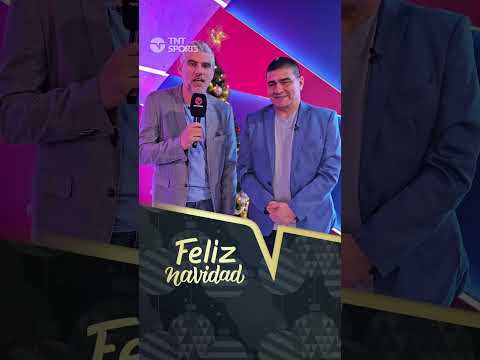 Saludo navideño TNT Sports: Manuel de Tezanos y Marcelo Vega