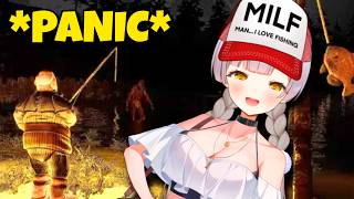 🔴  MILF fishing Horror Game!? 😱 【 GONE FISHING 】