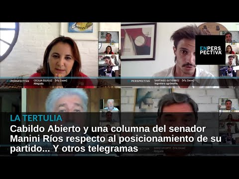 CA y una columna de Manini Ríos respecto al posicionamiento de su partido... Y otros telegramas