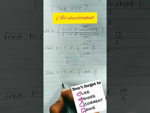 #shorts#how_to_findout_typical_h.c.f #in😱😱😱just 1second