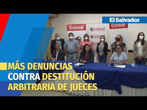 Demandan al Estado salvadoreño ante la CIDH por destitución de jueces