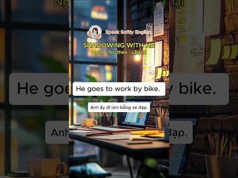 Luyện nói tiếng Anh qua các đoạn văn ngắn  #shadowingenglish #tienganhcoban  #hoctienganh