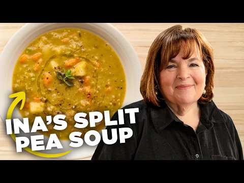 Ina Garten's Split Pea Soup Is PERFECT for a Cozy Day 🫛 Barefoot Contessa | Food Network