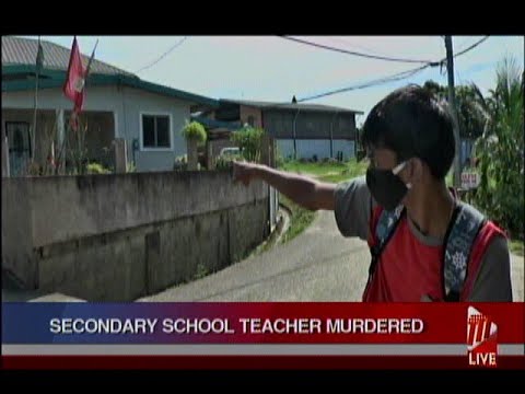 Secondary School Teacher Murdered