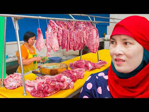 How Muslims Survive in the Land Of Pork!! Halal Viet Street Food!!