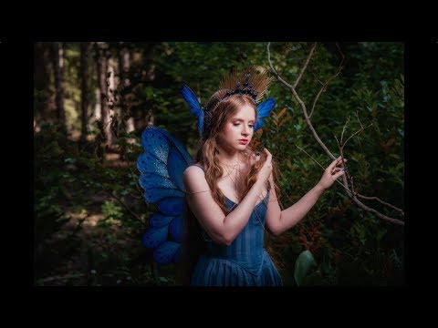 Blue Fairy Costume and Photoshoot