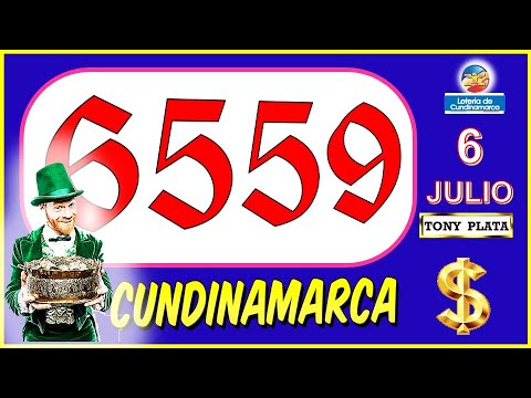 NÚMERO GANADOR  DE HOY 7 DE JULIO DE 2020   SORTEO loteria  de cundinamarca