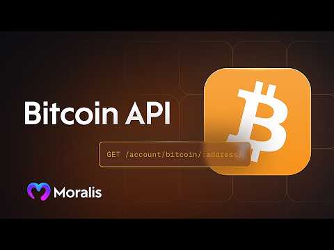 Getting Started with Bitcoin API | Moralis Data APIs