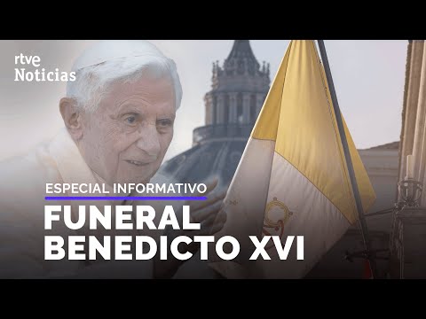 FUNERAL BENEDICTO XVI: El PAPA FRANCISCO lo preside en la PLAZA de SAN PEDRO | RTVE