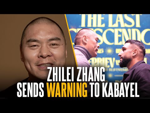 Zhilei Zhang sends Kabayel WARNING and drops Joe Parker REVELATION  ⚠️💥