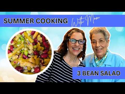 Summer Cooking  || Homemade Three Beans Salad || An Amish Recipe