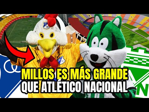 5 RAZONES POR LAS QUE MILLONARIOS ES MÁS GRANDE QUE ATLÉTICO NACIONAL