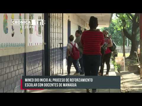 Capacitan a docentes de educación inicial de Managua - Nicaragua