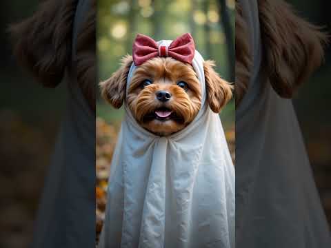 🎃👻 5 Ghost Puppies That Are Too Cute to Haunt You!” 🐾 | Adorable Maltipoo Halloween Photoshoot