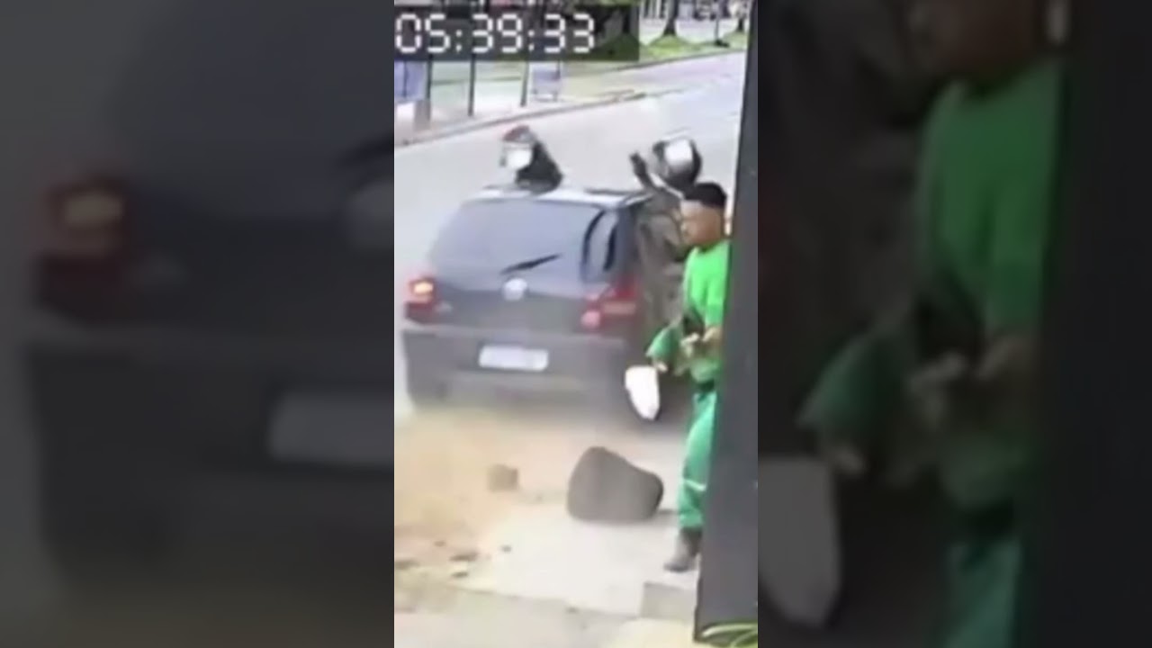 Por pouco Gari escapa de atropelamento e agradece em oração