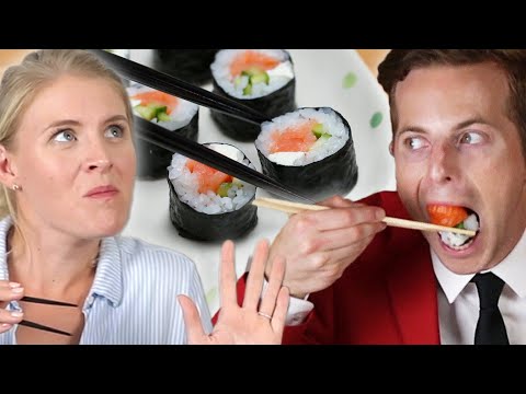 Couple Tries Home-Cooked Vs. $35 Sushi
