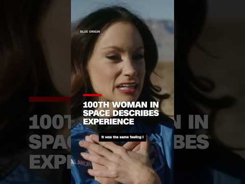 100th woman in space describes experience