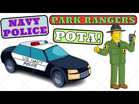 Navy Police, Park Rangers, And A POTA, Oh My!!
