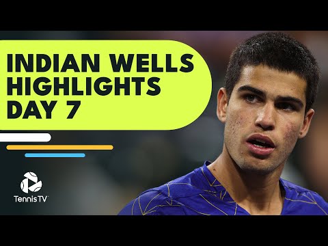 Tennis 🎾 Nadal Faces Opelka Challenge; Alcaraz & Monfils Light It Up | Indian Wells 2022 Highlights Day 7