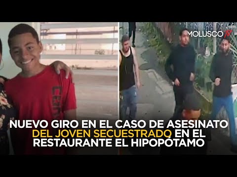 Giro inesperado caso joven que murió en el secuestro en el Rest El hipopótamo