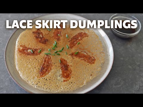 2 Ways to Make Crispy Skirt Dumplings | Food Wishes