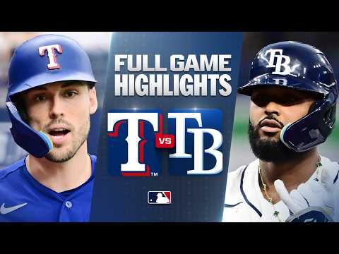 텍사스 레인저스 vs 탬파베이 레이스: 공식 풀 경기 하이라이트 (7월 28) | 2026 MLB 시즌