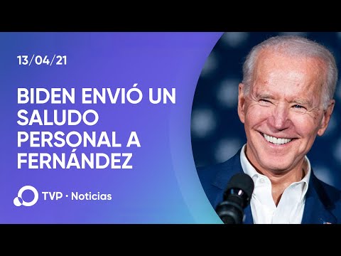 Joe Biden le deseó una “pronta recuperación” a Alberto Fernández