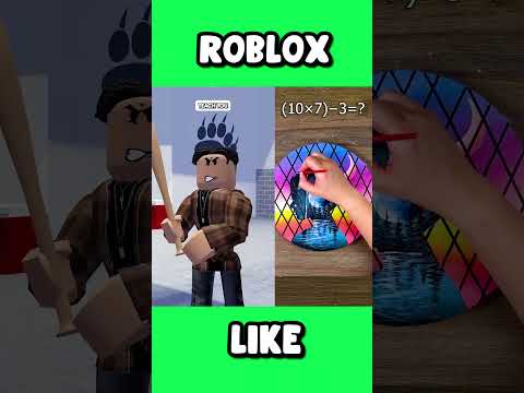 My twin sister disguised herself to go to school 🥺 I #roblox #shorts #robloxedit