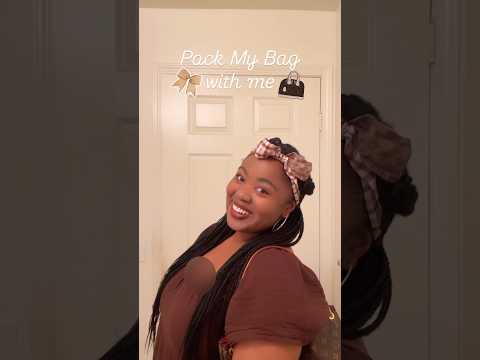 Pack With Me! 👜🤎 #GODISGOOD #packwithme #community