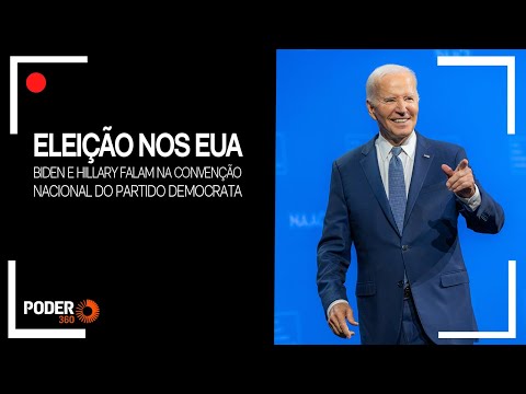 Ao vivo: Biden e Hillary falam na Convenção Nacional do Partido Democrata