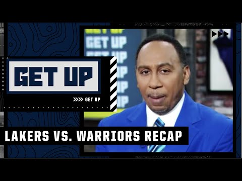 Stephen A. IS ANIMATED over the Lakers’ loss to the Warriors  | Get Up video clip