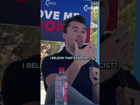 Liberal College Student FAILS To EXPLAIN Why Charlie Kirk Is A FASCIST