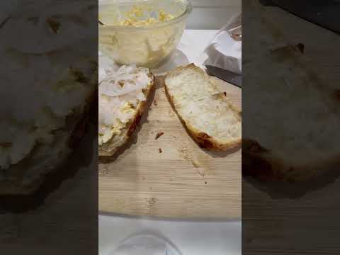 コストコのチーズパフデニッシュで！小3娘の朝ごはんにれんこんたまごサンド｜相葉マナブ