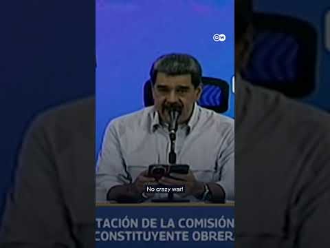 Maduro: "No crazy war!" | DW News
