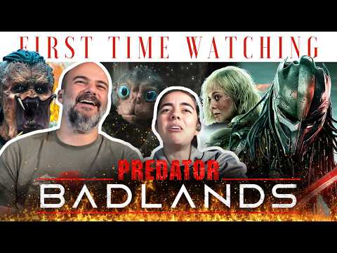 European Couple watch * PREDATOR: BADLANDS * for the first time 🤔 Is it any good? | Movie Reaction